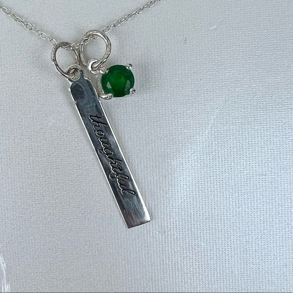 NWT Get Personal May Birthstone Necklace - Picture 2 of 3